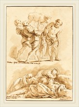 Jean Claude Richard de Saint-Non after Jean-Honoré Fragonard after Jacopo Tintoretto, French