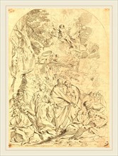 FranÃ§ois Collignon after Pietro Testa, French (c. 1609-1657), The Resurrection, etching