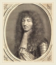Robert Nanteuil, French (1623-1678), Louis XIV, 1664, engraving