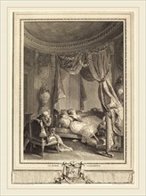 Isidore-Stanislas Helman after Nicolas Lavreince, French (1743-1806-1810), Le roman dangereux,