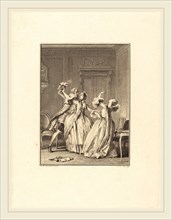 NoÃ«l Le Mire after Jean-Michel Moreau, French (1724-1801), Le Soufflet, 1774, etching and