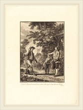 Pierre-Philippe Choffard after Jean-Michel Moreau, French (1730-1809), Chacun respecte le travail