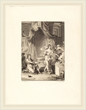 NoÃ«l Le Mire after Jean-Michel Moreau, French (1724-1801), Pygmalion, 1778, etching and engraving