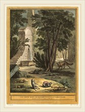 Laurent Cars after Jean-Baptiste Oudry, French (1699-1771), Les deux rats, le renard et l'oeuf (Two