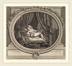 Jean Dambrun after FranÃ§ois Marie Isidore Queverdo, French (1741-1808 or after), Le sommeil