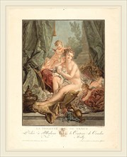 Jean-FranÃ§ois Janinet after FranÃ§ois Boucher, French (1752-1814), La toilette de Venus, 1783,