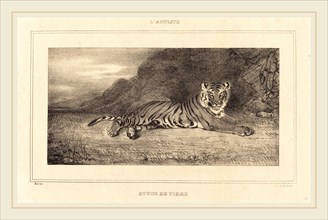 Antoine-Louis Barye, French (1795-1875), Study of a Tiger