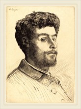 Alphonse Legros, Frederic Regamey, French, 1837-1911, drypoint