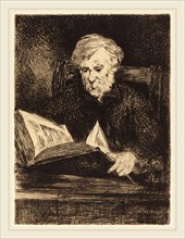 Edouard Manet, French (1832-1883), The Reader (Le liseur), 1861, etching