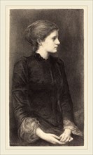 M.G. Fuchs after Sir Edward Coley Burne-Jones, Mrs. Bonham, active c. 1890-1910, c. 1902,