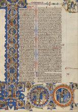 Initial I: Scenes of the Creation of the World and the Life of C