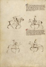 Equestrian Combat with Sword