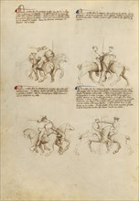 Equestrian Combat with Sword