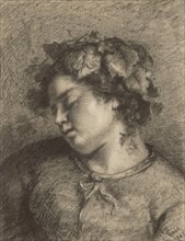 Courbet, Head of Sleeping Bacchante