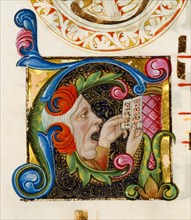 Initial A: A Man Singing