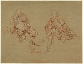 Two Seated Men