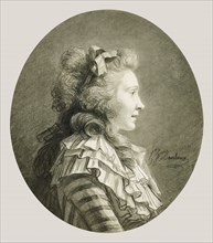 Portrait of a Young Lady in Profile