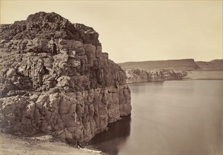 [The Dalles, Extremes of High & Low Water, 92 ft.] / [Head of th