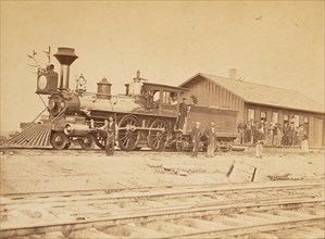 Wyoming Station Engine 23 on Main Track [Wyoming].