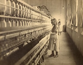Sadie Pfeiffer, Spinner in Cotton Mill, North Carolina