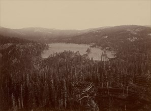 Dams and Lake, Nevada County, California, Distant View