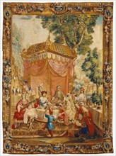 Tapestry: La Collation, from L'Histoire de l'empereur de la Chin