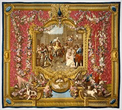 Tapestry: L'Entrée de Sancho dans l'Ile de Barataria, from L'Hi