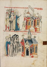 Saint Hedwig and the New Convent,  Nuns from Bamberg Settling at