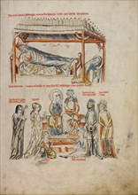 Heinrich Sleeping and Saint Hedwig Praying,  Heinrich and Saint