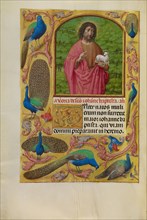 Saint John the Baptist with the Lamb of God on a Book