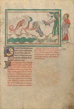 The Dragon Hurls Water after the Woman Clothed in the Sun
