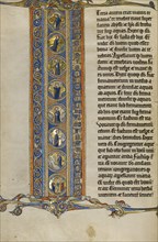 Initial I: Scenes of the Creation of the World and the Crucifixi