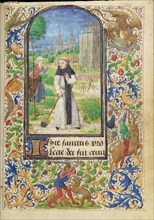 Saint Fiacre and the Shrew Houpdée (Becnaude or Baquenaude)