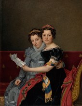 Portrait of the Sisters ZénaÃ¯de and Charlotte Bonaparte
