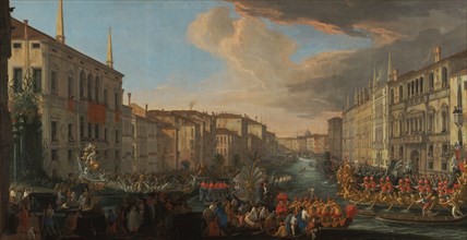 Regatta on the Grand Canal in Honor of Frederick IV, King of Den