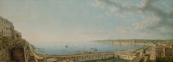A View of the Bay of Naples, Looking Southwest from the Pizzofal
