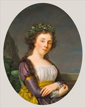 Portrait of Marie-Louise Joubert, neé Poulletier de Perigny