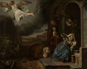 The Angel Taking Leave of Tobit and His Family