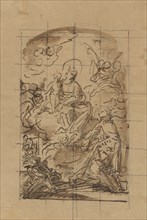 The Apparition of the Virgin and Child to Saint Louis of France