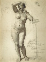 Courbet, Femme nue debout