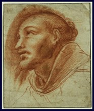 Study of a Franciscan Monk (Possibly Saint Francis)