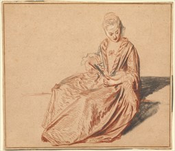 Seated Woman with a Fan