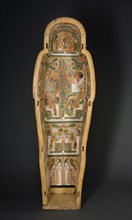 Coffin of Bakenmut, c. 1000-900 BC. Egypt, Thebes, Third Intermediate Period, late Dynasty 21
