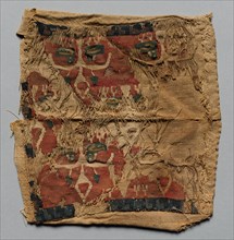 Fragment, 500s - 700s. Egypt, Byzantine period, 6th - 8th century. Tapestry weave; overall: 15.9 x