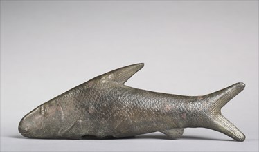 Lepidotus Fish, 305-30 BC. Egypt, Greco-Roman Period, probably Ptolemaic Dynasty. Bronze, hollow