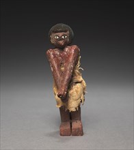 Seated Model Sailor, 2000-1000 BC. Egypt, Middle Kingdom, late Dynasty 11 (2040-1980 BC) to early
