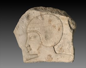 Fragment of Relief, Modern forgery(?). Egypt, Modern forgery (?). Limestone; overall: 12.8 x 16 x 2