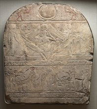 Stele of the High Priest of Ptah, Shedsunefertem, 945-924 BC. Egypt, New Kingdom, Dynasty 22, reign