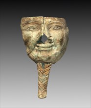 Mask, 332 BC-AD395. Egypt, probably Greco-Roman Period. Wax; overall: 10.7 x 6.7 x 3.5 cm (4 3/16 x
