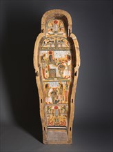 Coffin of Nesykhonsu, c. 976-889 BC. Egypt, Thebes, Third Intermediate Period, late Dynasty 21